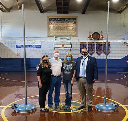 Floyd County Schools donate to Wayland HoF